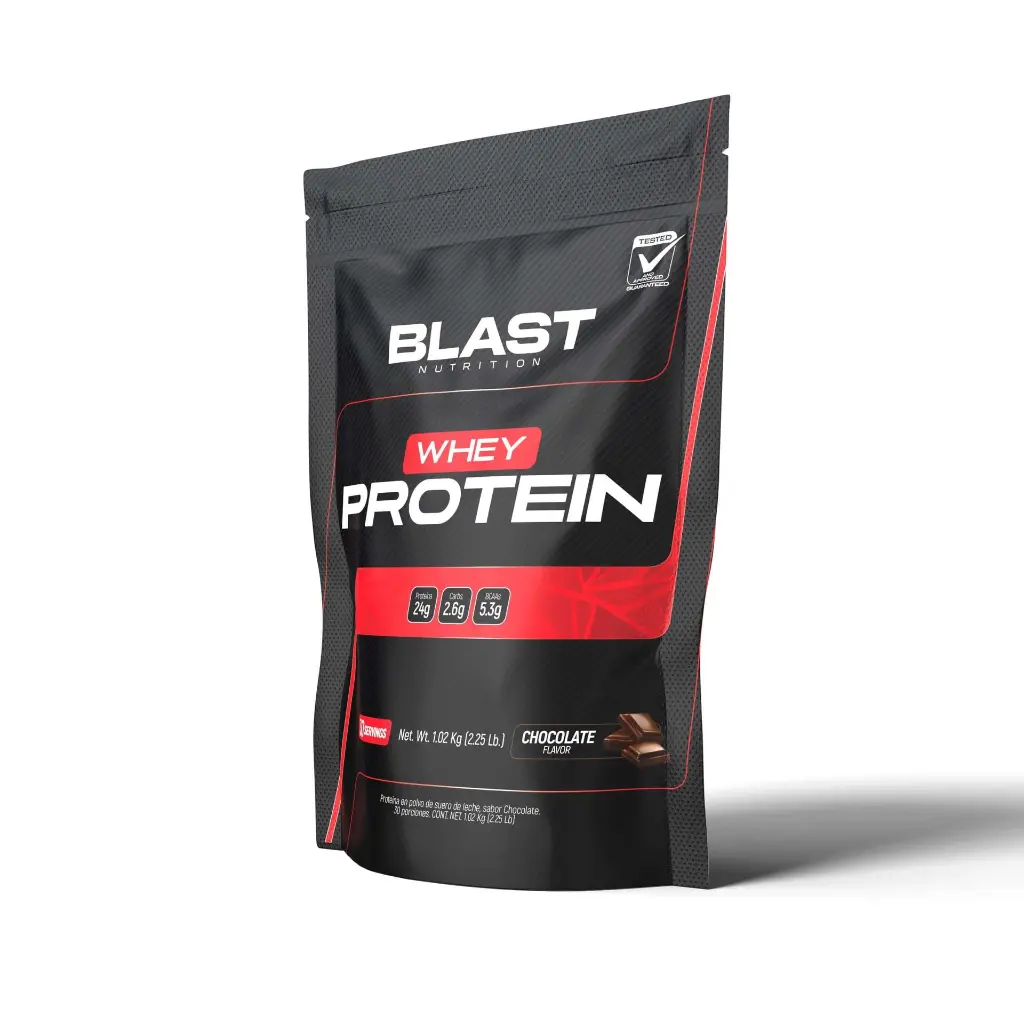 Proteína Whey en Polvo Blast Nutrition Guatemala Chocolate Side.webp