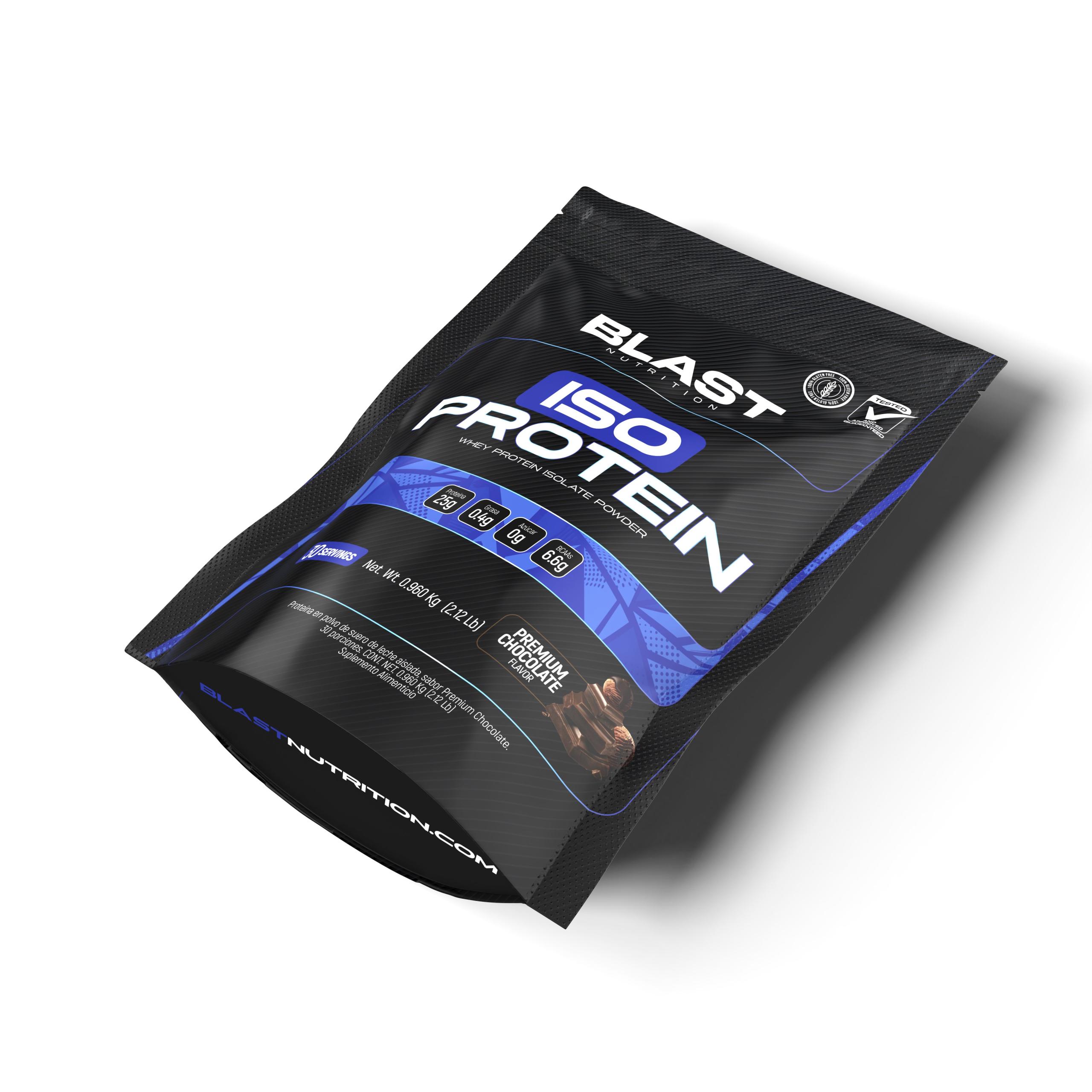 Proteina ISO En Polvo Chocolate Blast Nutrition Guatemala Top