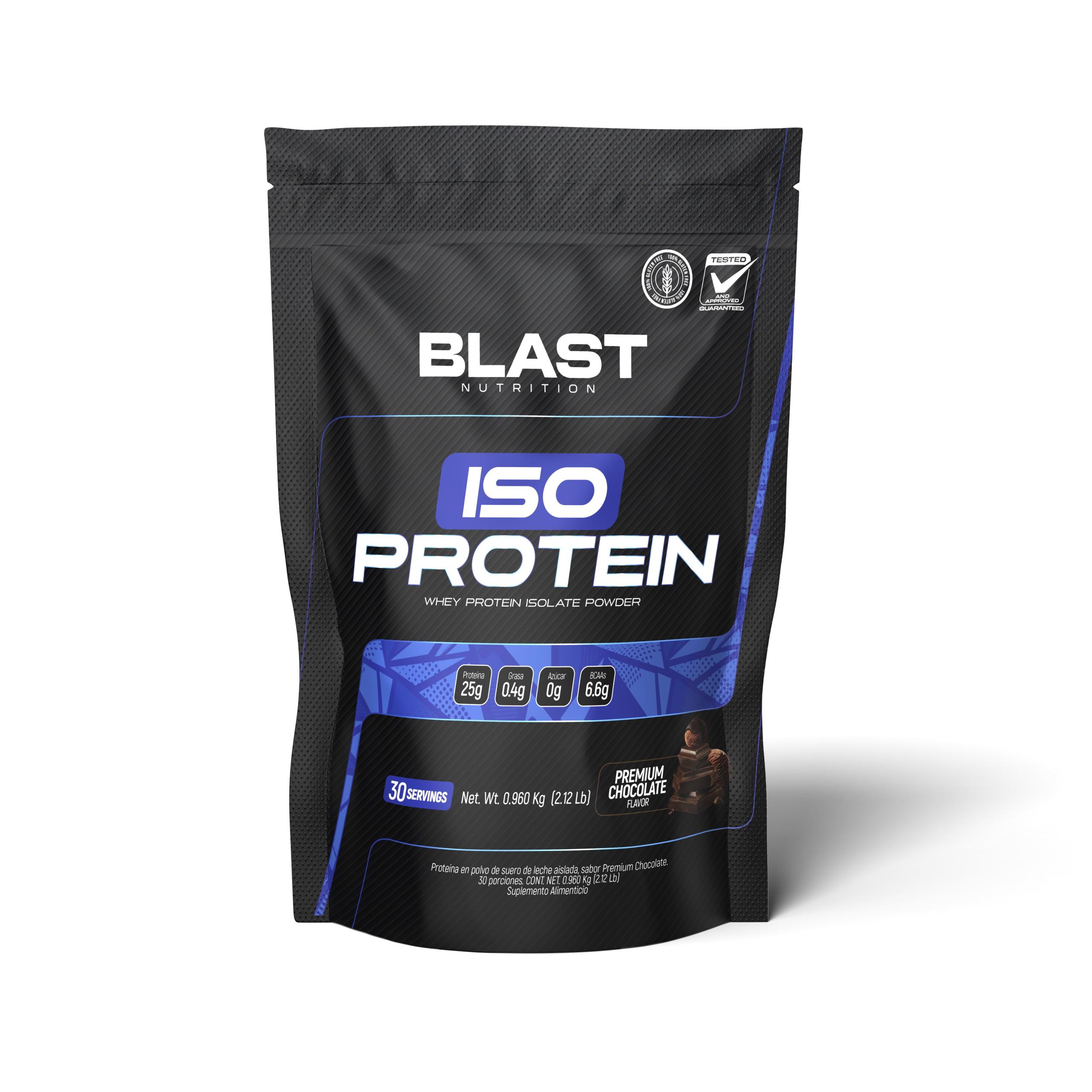 Proteina ISO En Polvo Chocolate Blast Nutrition Guatemala