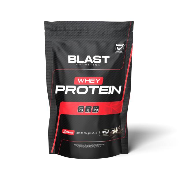 Proteina WHEY en Polvo Vainilla Blast Nutrition Guatemala