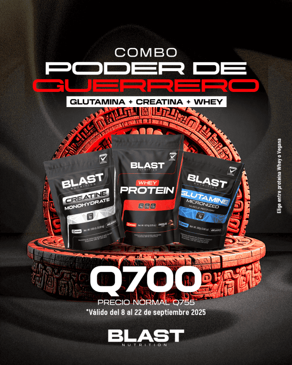 Combo Poder de Guerrero - Blast Nutrition