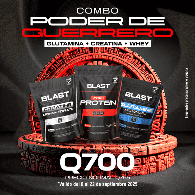 Combo Poder de Guerrero - Blast Nutrition