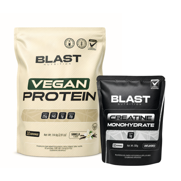 Combo Perdida de Peso Vegana Blast Nutrition Guatemala
