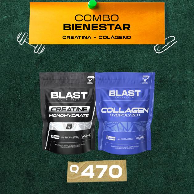 Combo Bienestar Blast Nutrition Guatemala