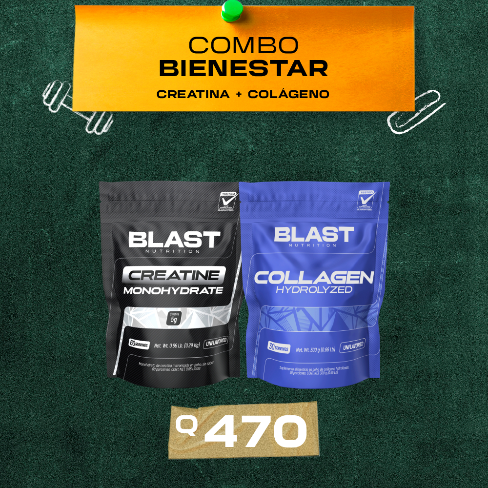 Combo Bienestar Blast Nutrition Guatemala