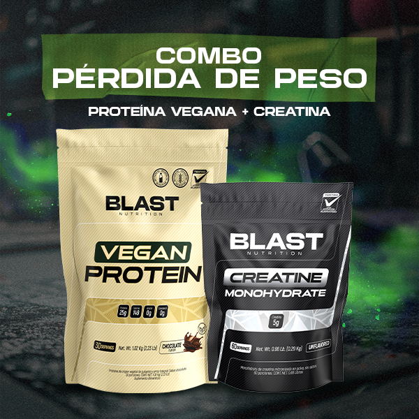 Combo Perdida de Peso Vegana Blast Nutrition Guatemala