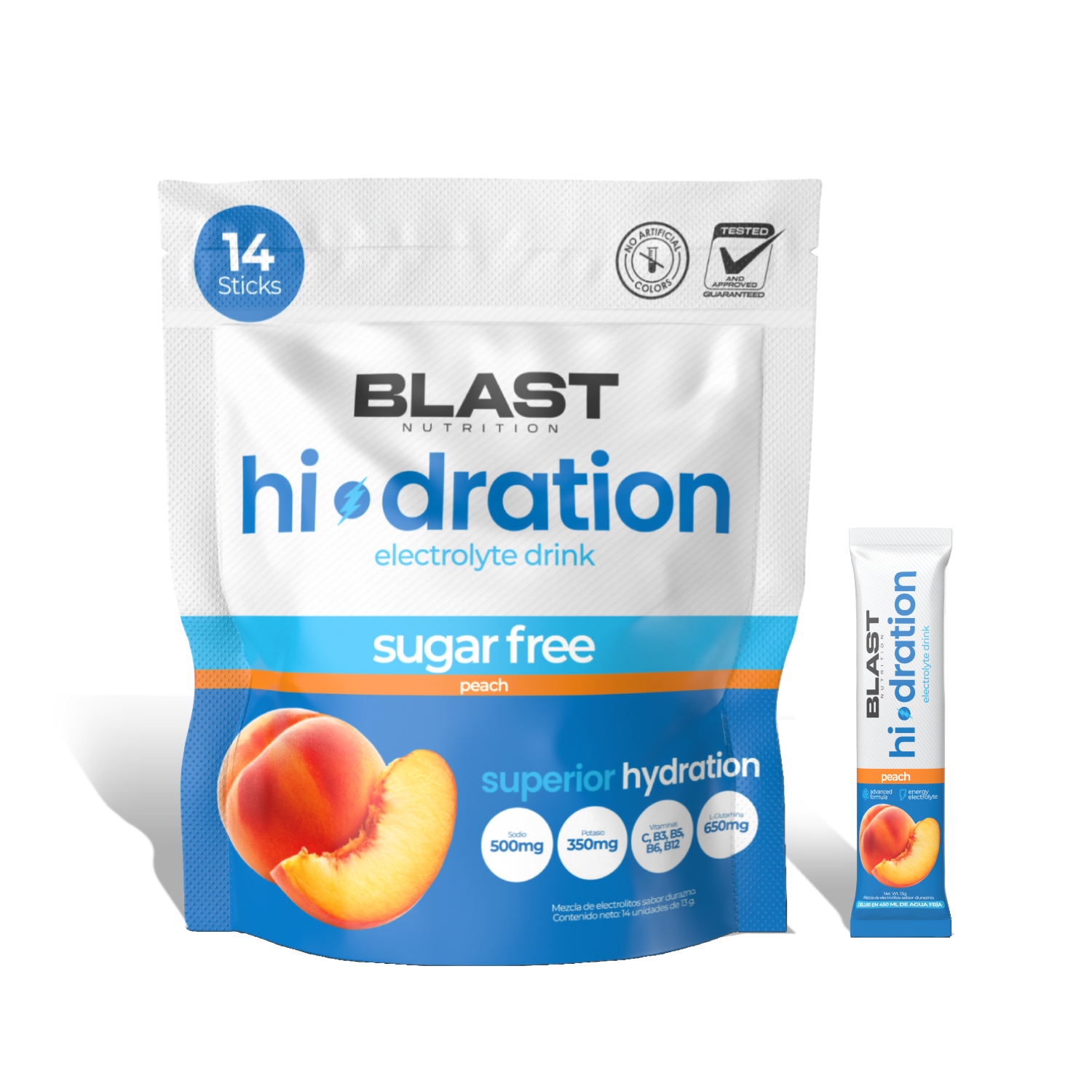 Hidration Full Peach Blast Nutrition Guatemala Front