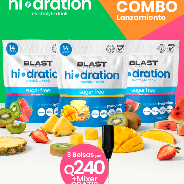 Super Combo Hidration Blast Nutrition Guatemala